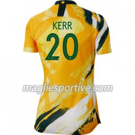 Completo Calcio Australia Sam Kerr 20 Divisa Prima Mondiali calcio femminile 2019